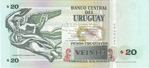 20 Pesos Uruguayos
