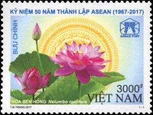 50th Anniversary of ASEAN - National Flowers