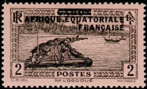 Fleuve Ogooué - Ogooué river