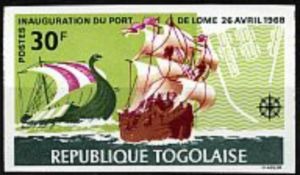 Viking Ship and Portuguese Brigantine