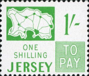 Figures: 1'- (one shilling)