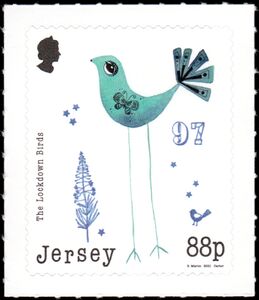 Lockdown Birds (Drawings by Berni Martin)