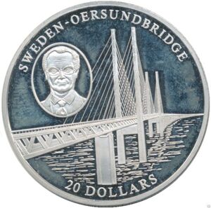 20 Dollars (Sweden - Øresund Bridge)