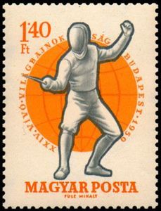 Fencer in Basic Position