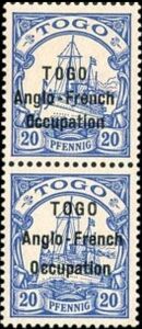 overprint on Ship SMS "Hohenzollern"