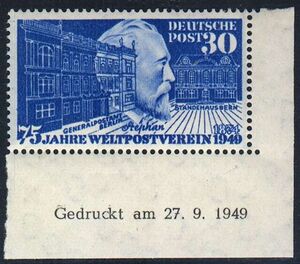 Heinrich von Stephan (1831-1897)