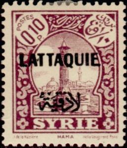 Stamps of Syria overprinted