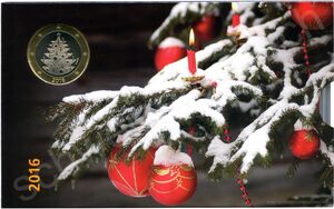 Various Francs (Set 2016 BU - Crhistmas)