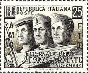 Faces of Sailor, Aviator and Soldier