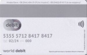 MasterCard World Debit