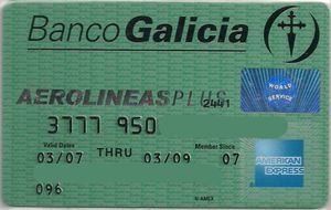 Banco Galicia Aerolíneas Plus