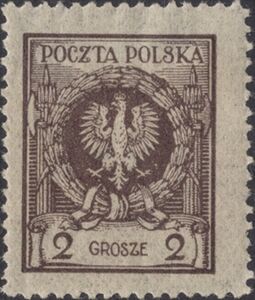 Eagle in a Laurel Wreath