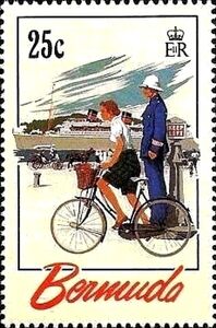 Cyclist, carriage, ship