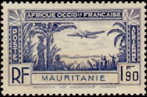 Air Stamp French West Africa