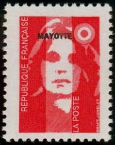 Marianne Bicentennial, overprint "Mayotte"