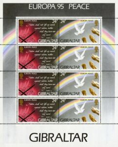 Europa 95 . Peace (mini sheet)