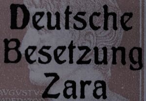 Italian Stamp Overprinted Deutsche Besetzung Zara
