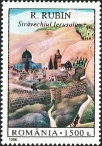 Old Jerusalem, Reuven Rubin