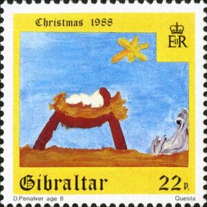 The Nativity (by Dennis Penalver, 7 years old)