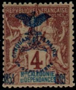 Type Groupe overprint