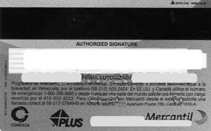 Mercantil Visa Platinum