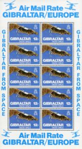 Air Mail Rate Gibraltar / Europe (ms)