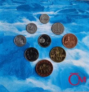 Various Korun (Mint set 1998)