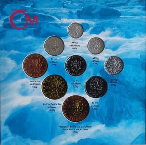 Various Korun (Mint set 1998)