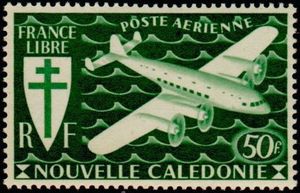 Series of London - Plane and Croix de Lorraine
