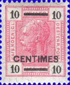 Overprinted issue 1906