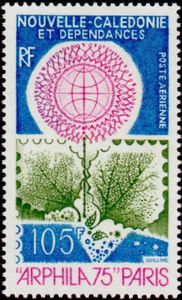 Philatelic Exhibition "Arphila '75" in Paris