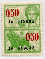 Face figure and standing lion