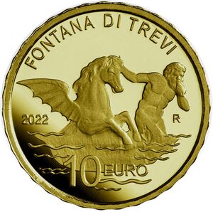 10 Euro (Trevi Fountain - Rome)