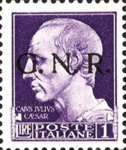 Julius Caesar (100-44 B.C.) - Ovpt. G.N.R.