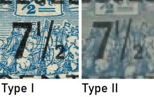 Postage due - Type I