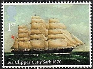 Tea Clipper - Cutty Sark 1870