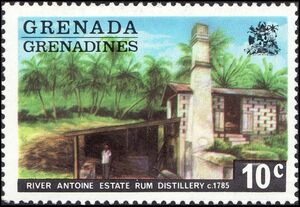 River Antoine Estate rhum destillery