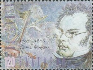 Franz Schubert, composer (1797-1828)