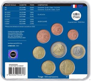 Various Euro (Set 2021 Olympic Games)