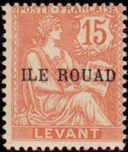 Type Mouchon overprinted