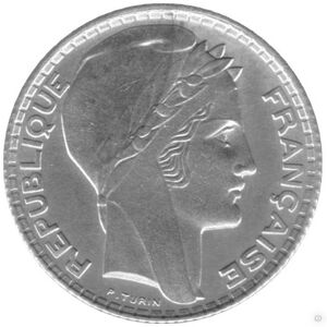 5 Francs (Turin. Essai - Silver)