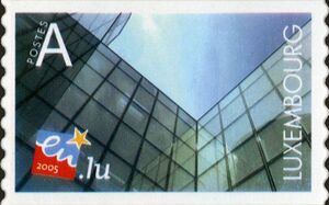 Building with Glass Facade