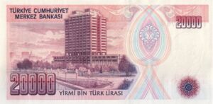 20,000 Turkish Lira