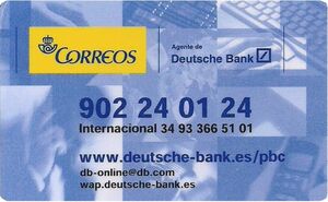 Correos Deusche Bank