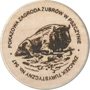 Pokazowa zagroda 偶ubr贸w w Pszczynie