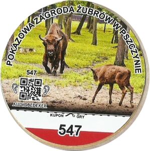 Pokazowa zagroda 偶ubr贸w w Pszczynie