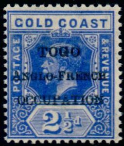 Stamp Gold Coast overprinted