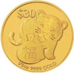 30 Dollars (Year of the Tiger - Prosperity)