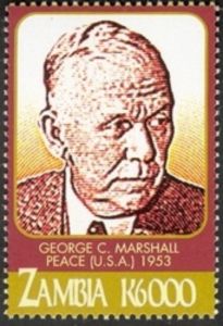 George C Marshall - Peace (USA) 1953