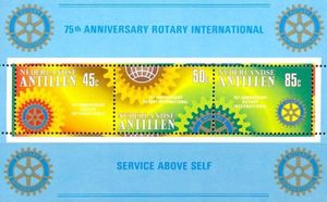 Block Rotary International, 75th anniversary